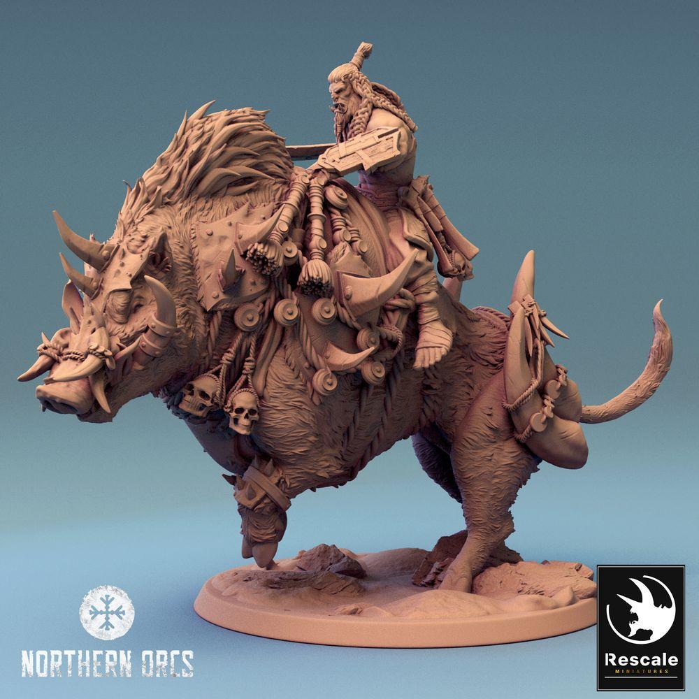 Foto del producto Tabletop 28mm Lord of the Print (LotP) 0: Carga de jabalí (24_04_P)