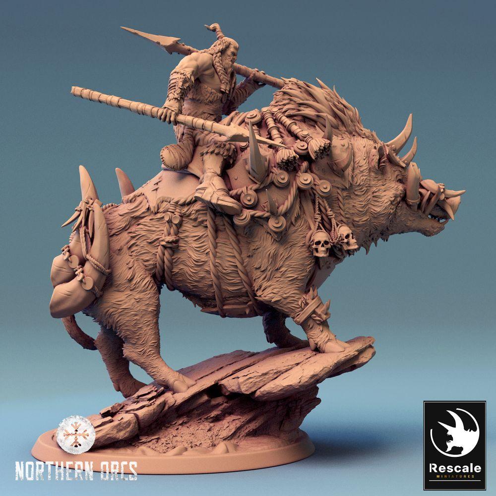 Foto del producto Tabletop 28mm Lord of the Print (LotP) 0: R jabalí roca (24_04_R)