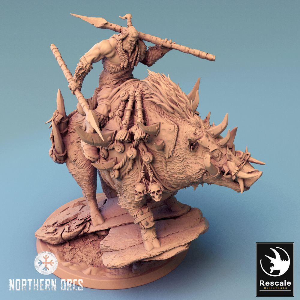 Foto del producto Tabletop 28mm Lord of the Print (LotP) 0: R jabalí roca (24_04_R)