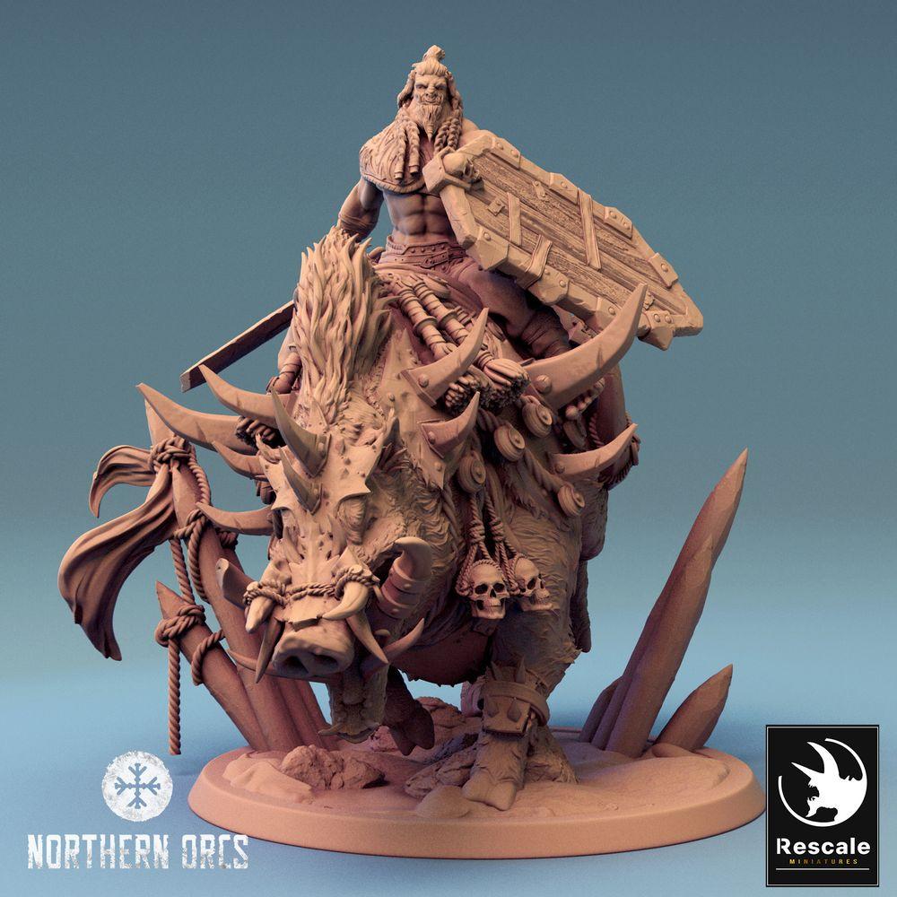 Foto del producto Tabletop 28mm Lord of the Print (LotP) 0: Jabalí de carrera (24_04_Q)