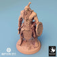 Foto del producto Tabletop 28mm Lord of the Print (LotP) 0: Miniatura de Tabletop: Guerrero Orco con hacha y escudo redondo, Bárbaro, Berserker, Guerrero tribal, Señor de la guerra, Campeón, Guerrero Orco (24_04_H3)