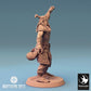 Foto del producto Tabletop 28mm Lord of the Print (LotP) 0: Figura de Fantasía: Señor de la Guerra Orco, Jefe en la Llamada de Guerra - Guerrero Tribal Bárbaro (24_04_F2)