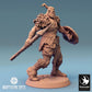 Foto del producto Tabletop 28mm Lord of the Print (LotP) 0: Miniatura de Tabletop: Orco Lanzador con Escudo Redondo, Orco Spearman, Guerrero Orco, Guerrero Tribal, Portador de Escudo (24_04_K2)