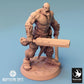 Foto del producto Tabletop 28mm Lord of the Print (LotP) 0: Figura de Fantasía: Guerrero Orco, Berserker con dos espadas, Campeón de la Tribu (Guerrero Orco de Doble Empuñadura) (24_04_J5)