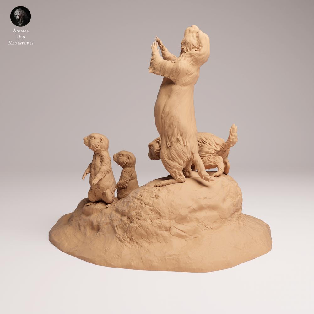 Foto de producto 1: Figura de animal salvaje: perros de la pradera (25_09_02)