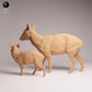Foto del producto Tabletop 28mm Lord of the Print (LotP) 0: Figura de animal: Pudu - Cierva con cría (26_01_10)