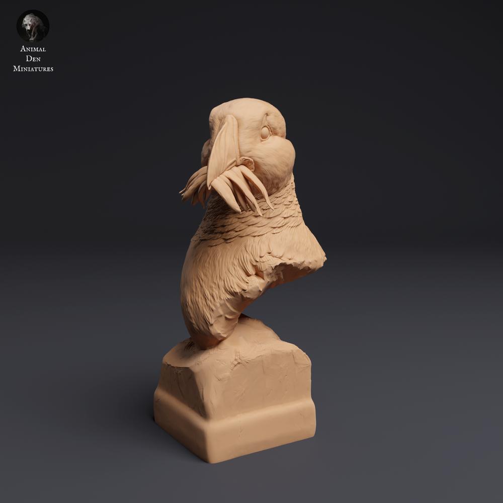 Foto de producto 2: Figura de animal ave marina: frailecillo atlántico - busto (25_04_06)