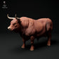 Produktfoto Tierfigur Animal Den Miniatures 2: Bauernhof Tierfigur: Roter Devon-Bulle (24_01_62)
