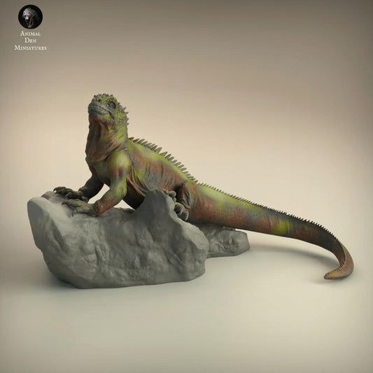 Foto de producto figura de animal Animal Den Miniatures 0: Figura de animal marino: iguana marina (22_03_03)