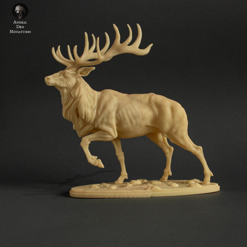 Foto de producto figura animal Animal Den Miniatures 2: figura de animal salvaje: ciervo wapití (22_02_02)