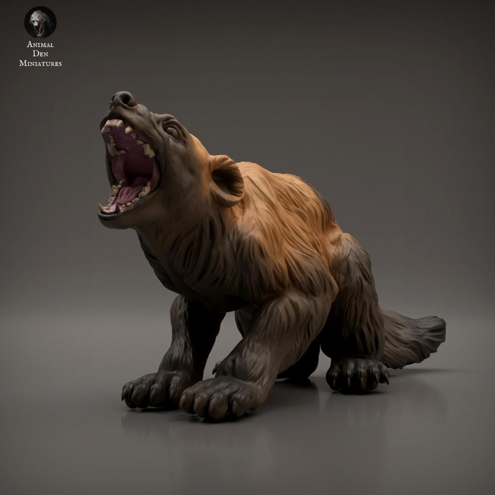 Foto de producto figura animal Animal Den Miniatures 3: figura de animal salvaje: glotón (22_03_02)