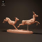 Foto de producto de figura animal Animal Den Miniatures 1: figura de animal salvaje: corzo - corriendo (23_10_14)