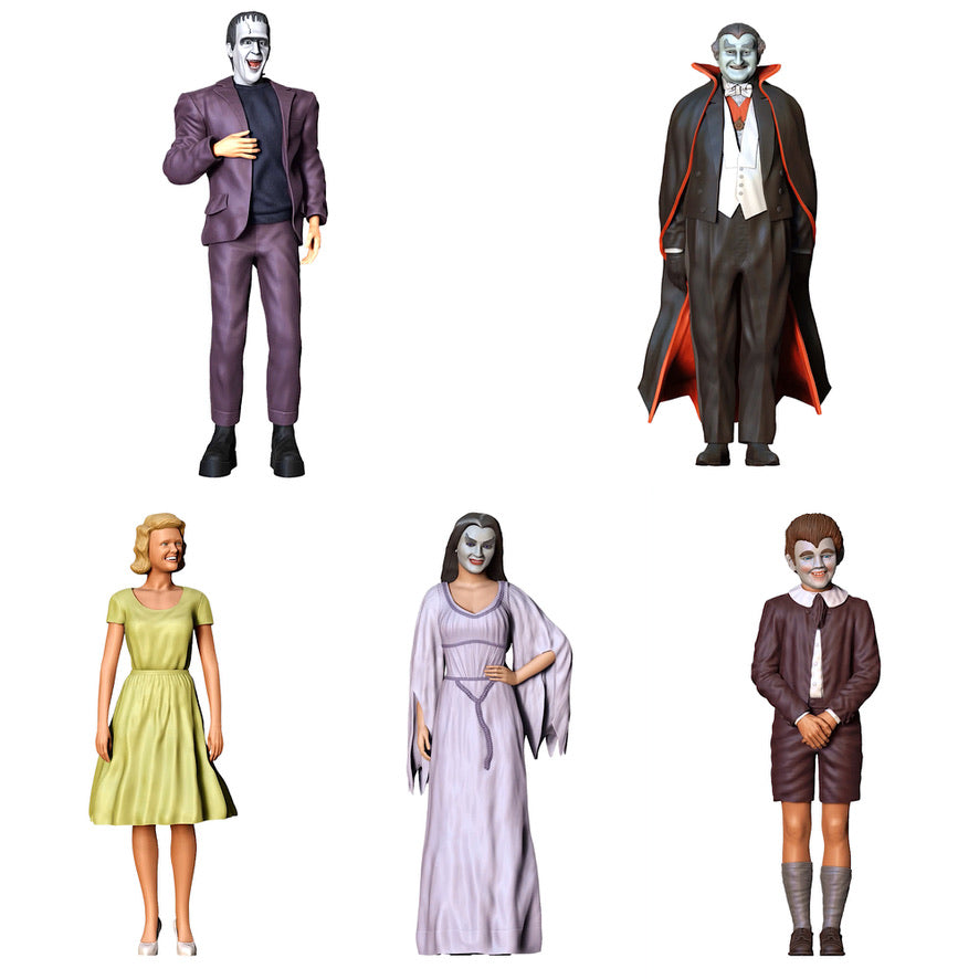 Foto del producto 0: Set de monstruos de la familia Drácula
