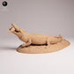 Produktfoto Tabletop 28mm Lord of the Print (LotP) 0: Reptilien Tierfigur: Leistenkrokodil - fressend (26_05_05)