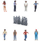 Imagen del producto 1 de 9: Miniatura: Set de Vaqueros y Granjeros (Núm. s25)