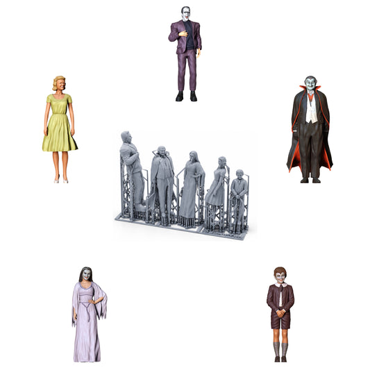 Foto del producto 0: Set de monstruos de la familia Drácula