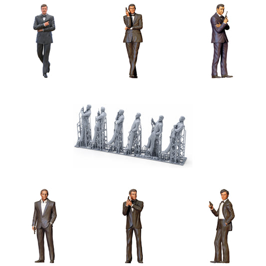 Foto del producto de modelismo diorama 0: Agentes en misión secreta - Set de agentes secretos