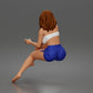 Foto de producto de modelismo para diorama 3: Figura arrodillada: mujer con top sin tirantes y pantalón corto (a186)