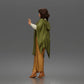 Foto de producto de maqueta para diorama 4: Figura de pie: mujer con la mano levantada, capa fluida y zapatos de plataforma (a174)
