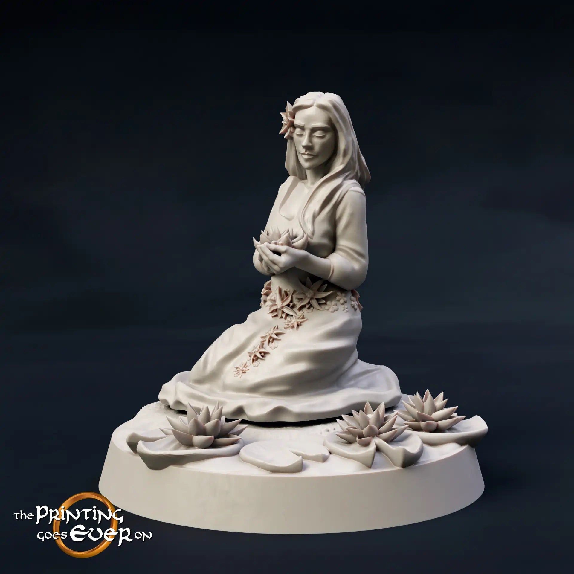 Produktfoto Tabletop 28mm The Printing Goes Ever On (TPGEO)  0: Thom und Silverflower: Sehr alter Mann mit Gattin - Herr des Waldes und der Natur