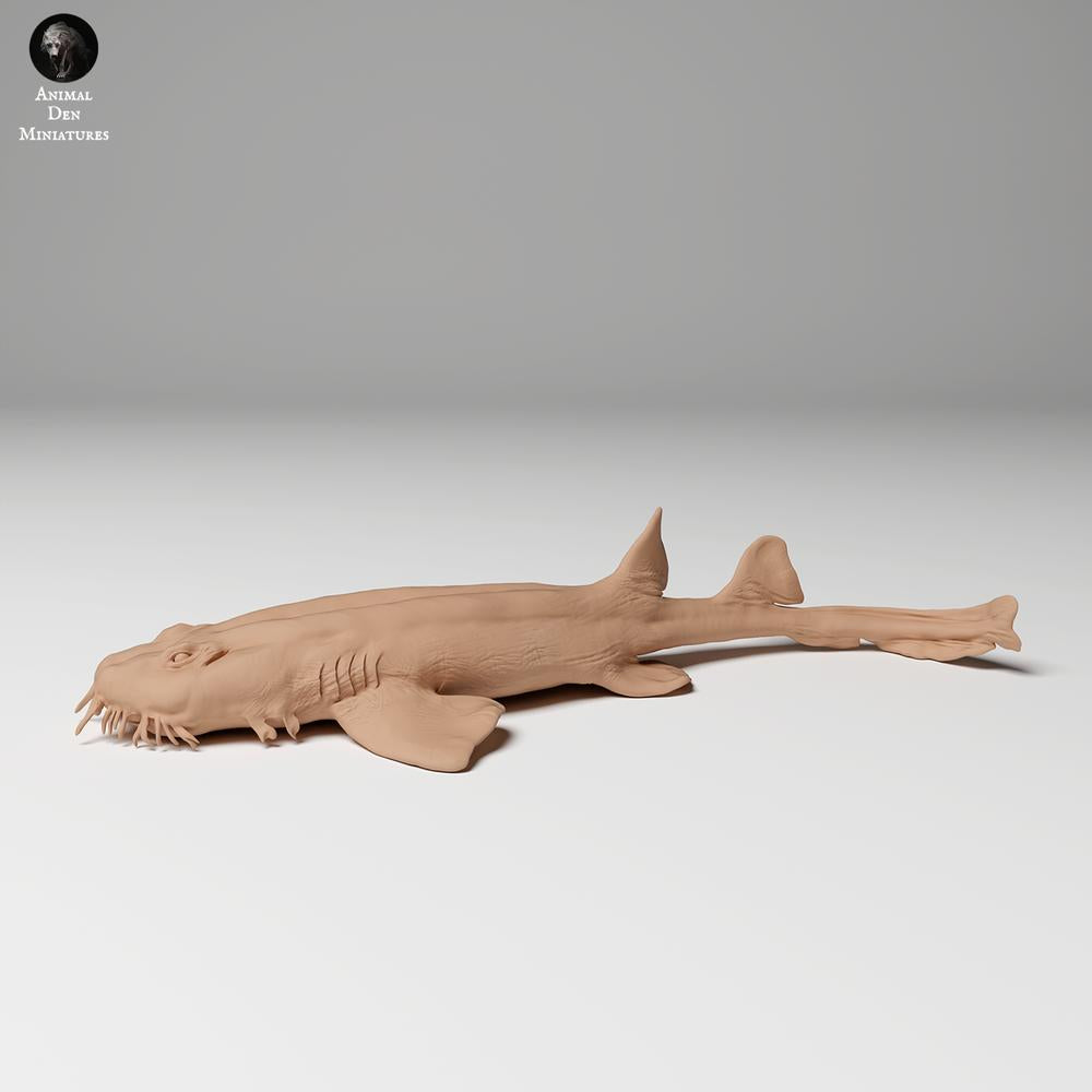 Foto de producto figura animal Animal Den Miniatures 1: Figura animal marina: tiburón alfombra moteado (24_06_04)