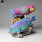 Foto de producto de figura de animal Animal Den Miniatures 2: Figura de animal marino: pez loro de cabeza empinada (24_05_01)