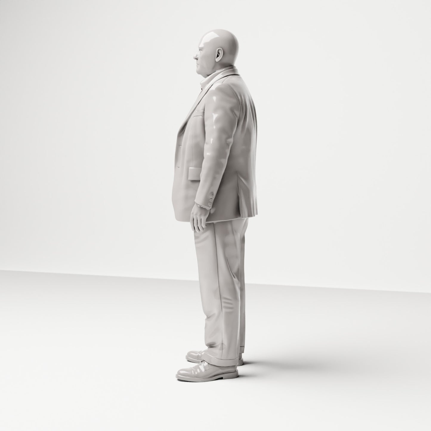 Figura de pie: hombre de negocios con traje (Ref. n.º 508) - vista completa de estudio 3