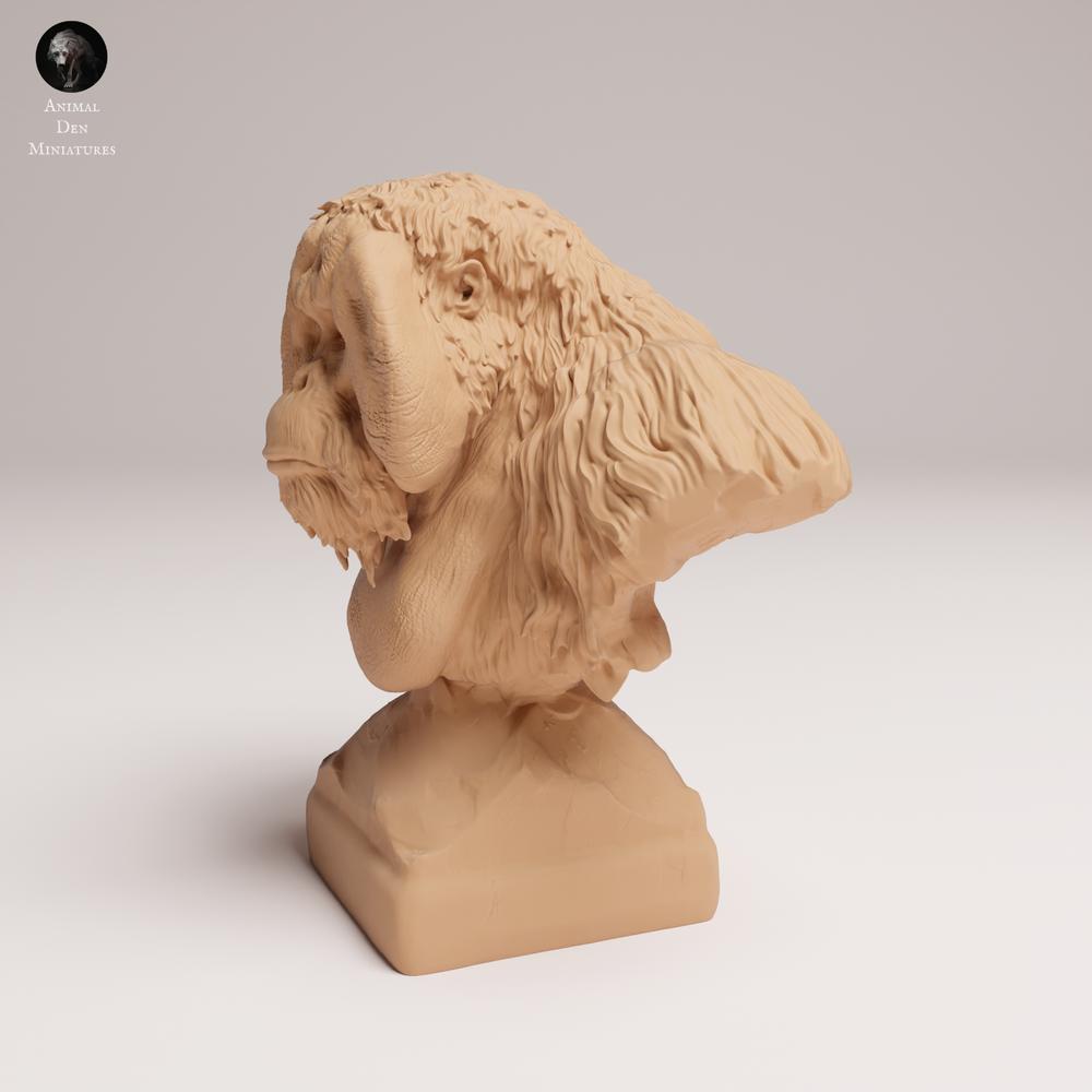Foto de producto 2: Figura de animal salvaje: Orangután de Sumatra - Busto (25_03_04)