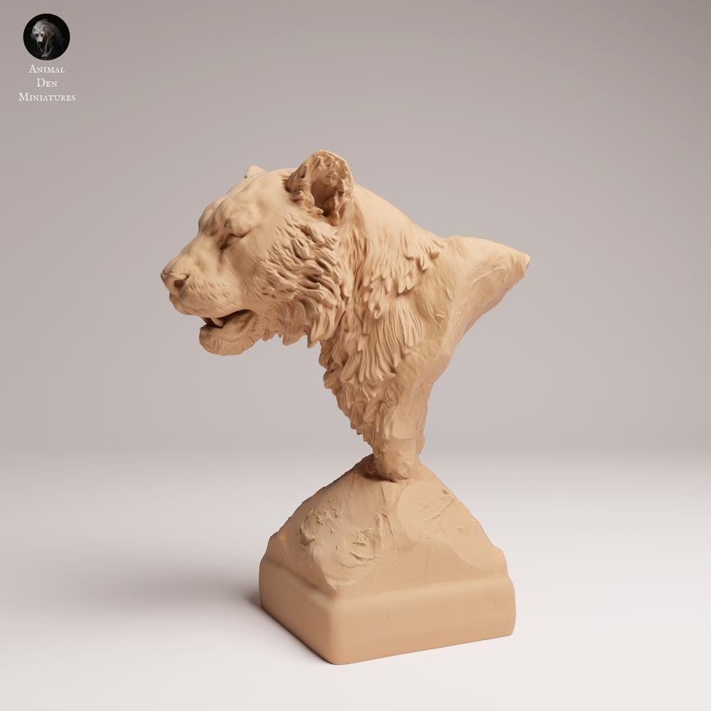 Foto de producto 1: Figura de animal salvaje: Tigre de Sumatra - Busto (25_03_08)