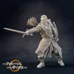 Foto del producto Tabletop 28mm The Printing Goes Ever On (TPGEO) 0: Explorador del Norte: Ranger del bosque con espada, lanza y arco