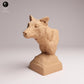 Foto del producto Tabletop 28mm Lord of the Print (LotP) 2: Figura de animal salvaje: tilacino (tigre de Tasmania) - Busto (26_04_08)