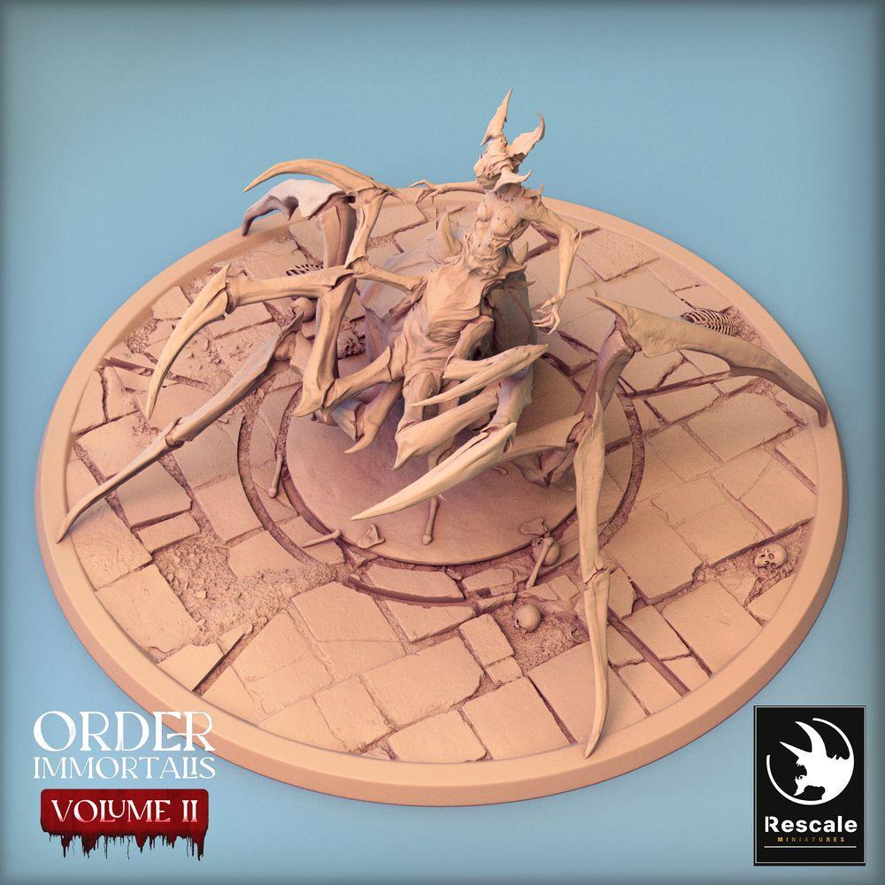 Produktfoto Tabletop 28mm Lord of the Print (LotP) 0: Tabletop Miniatur: Immortalis Queen Spider, Spinnenkönigin, Arachniden-Matriarchin, Bossmonster (24_02_H2)