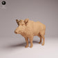 Foto del producto Tabletop 28mm Lord of the Print (LotP) 2: Figura de animal salvaje: jabalí (26_07_08)