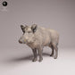 Foto del producto Tabletop 28mm Lord of the Print (LotP) 3: figura de animal salvaje: jabalí (26_07_08)