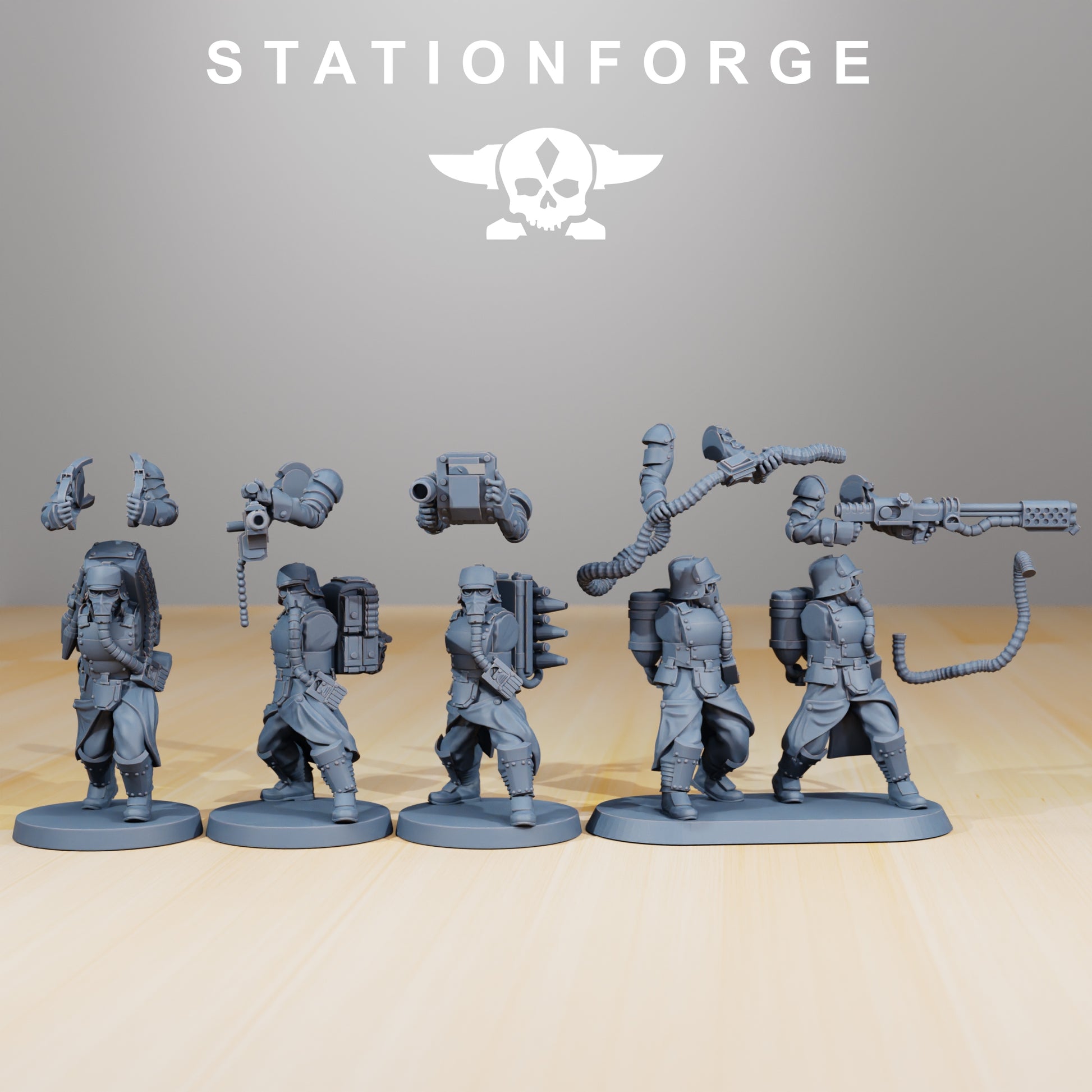 Foto del producto Minis de Tabletop de 28 mm Stationforge: Escuadrón Blindado