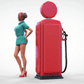 Foto del producto diorama y modelo de figura en miniatura: Mujer en la gasolinera
