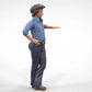 Foto del producto Diorama y modelismo miniatura figura: Hombre con sombrero de vaquero 2
