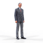 Foto del producto Diorama y modelo de figura en miniatura: Hombre en traje