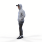 Foto del producto diorama y modelo de miniatura: Hombre con sudadera con capucha