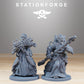 Foto del producto Minis de 28 mm para tabletop Stationforge: Predicadores Forager
