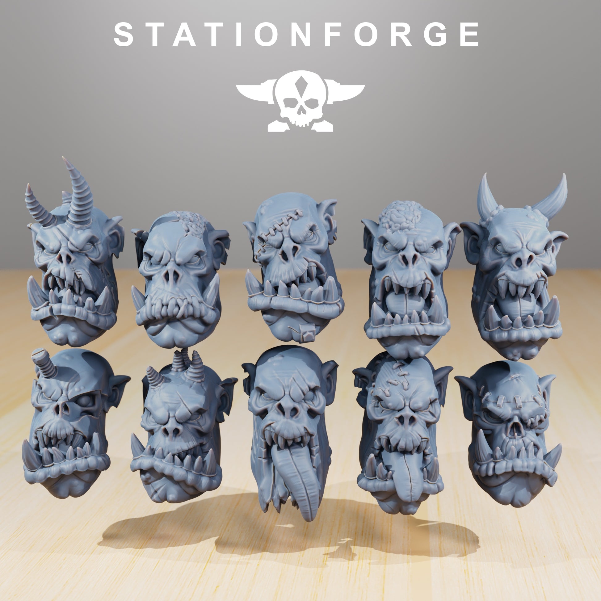 Produktfoto 28mm Tabletop Minis Stationforge: Strappaz