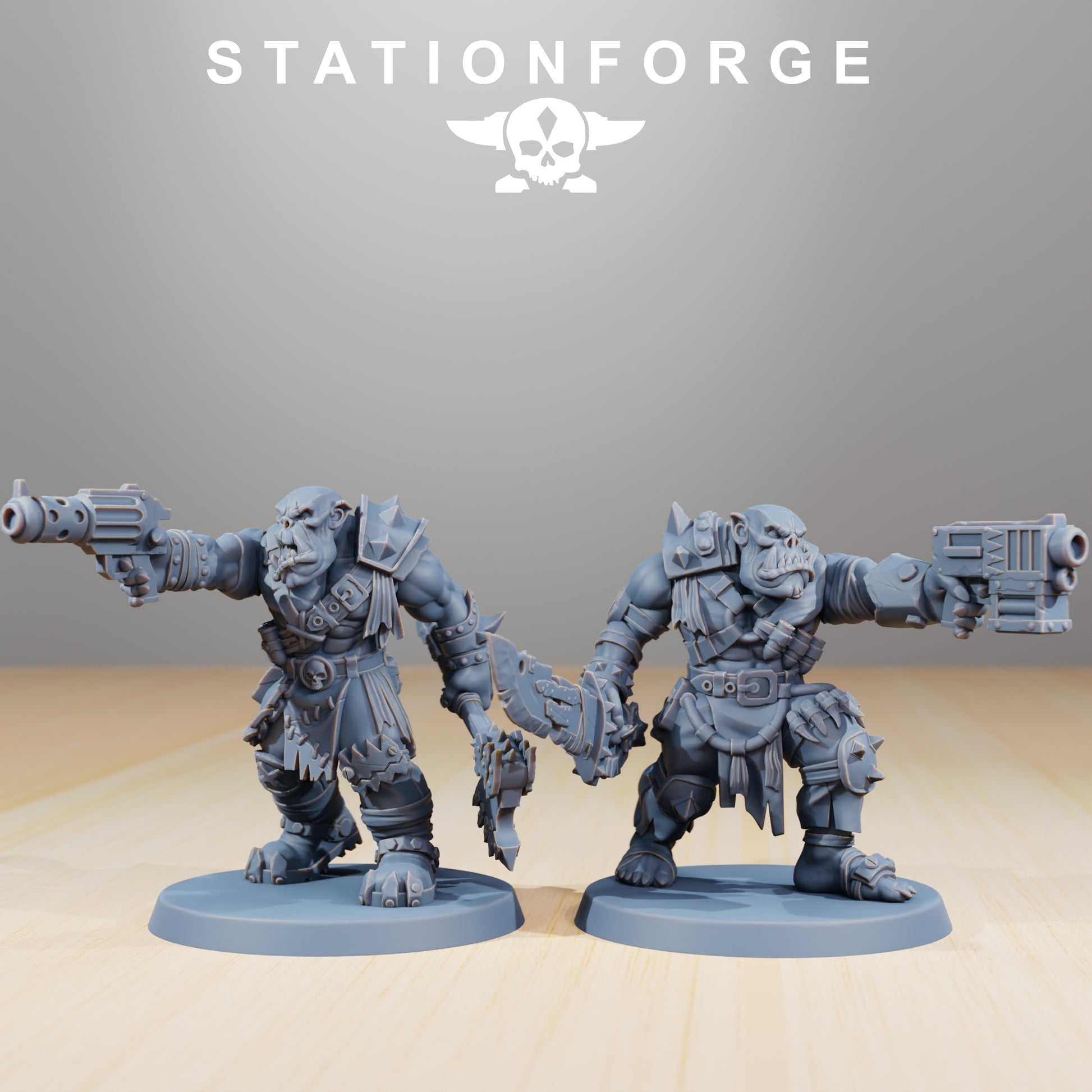 Produktfoto 28mm Tabletop Minis Stationforge: Strappaz