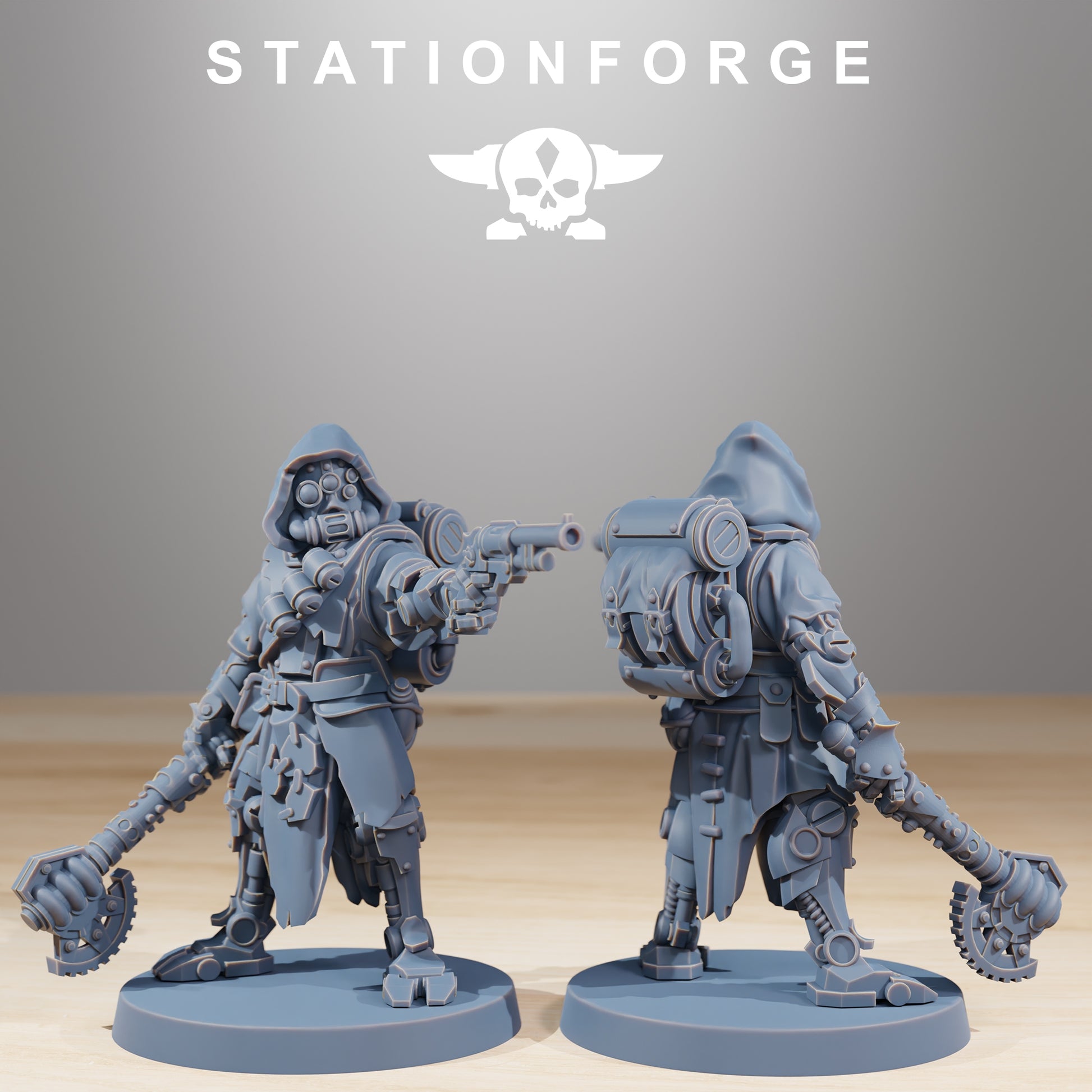 Produktfoto 28mm Tabletop Minis Stationforge: Rangers Builder Kit