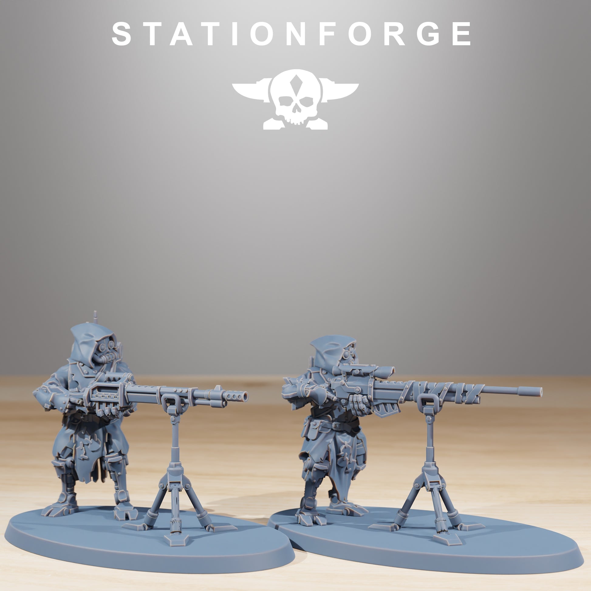 Produktfoto 28mm Tabletop Minis Stationforge: Rangers Builder Kit