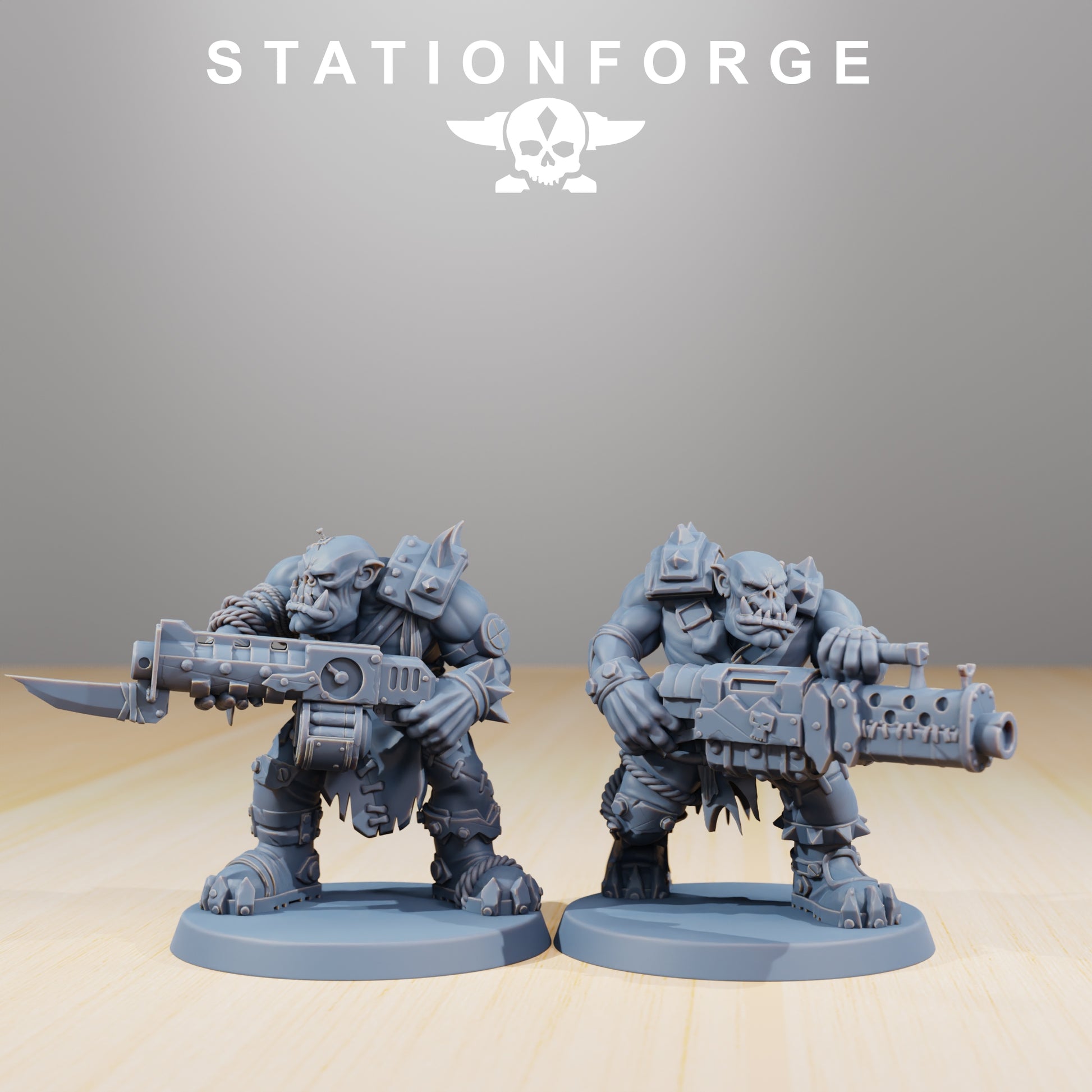 Produktfoto 28mm Tabletop Minis Stationforge: Strappaz