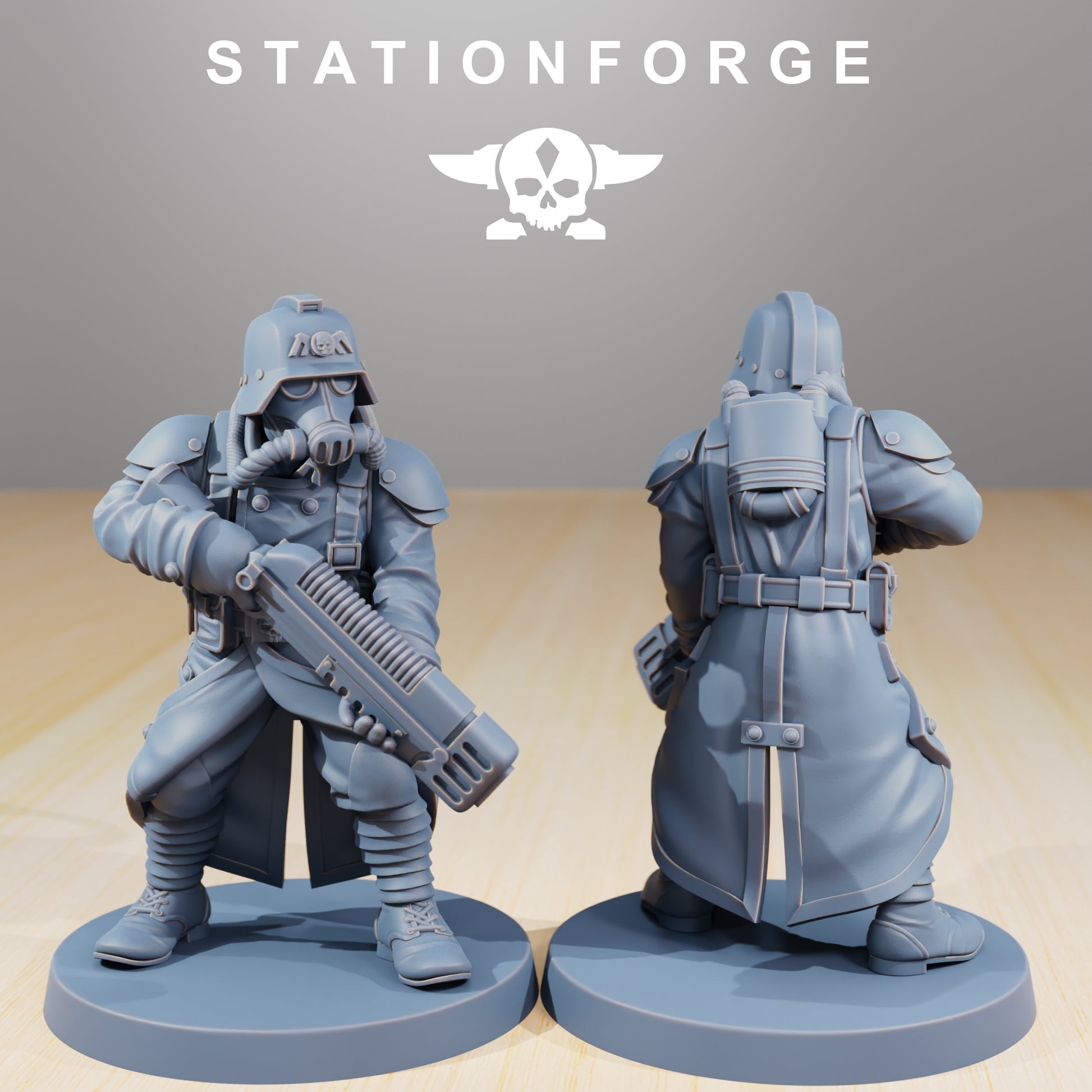 Foto del producto Minis de mesa de 28 mm Stationforge: Fuerza de Comando