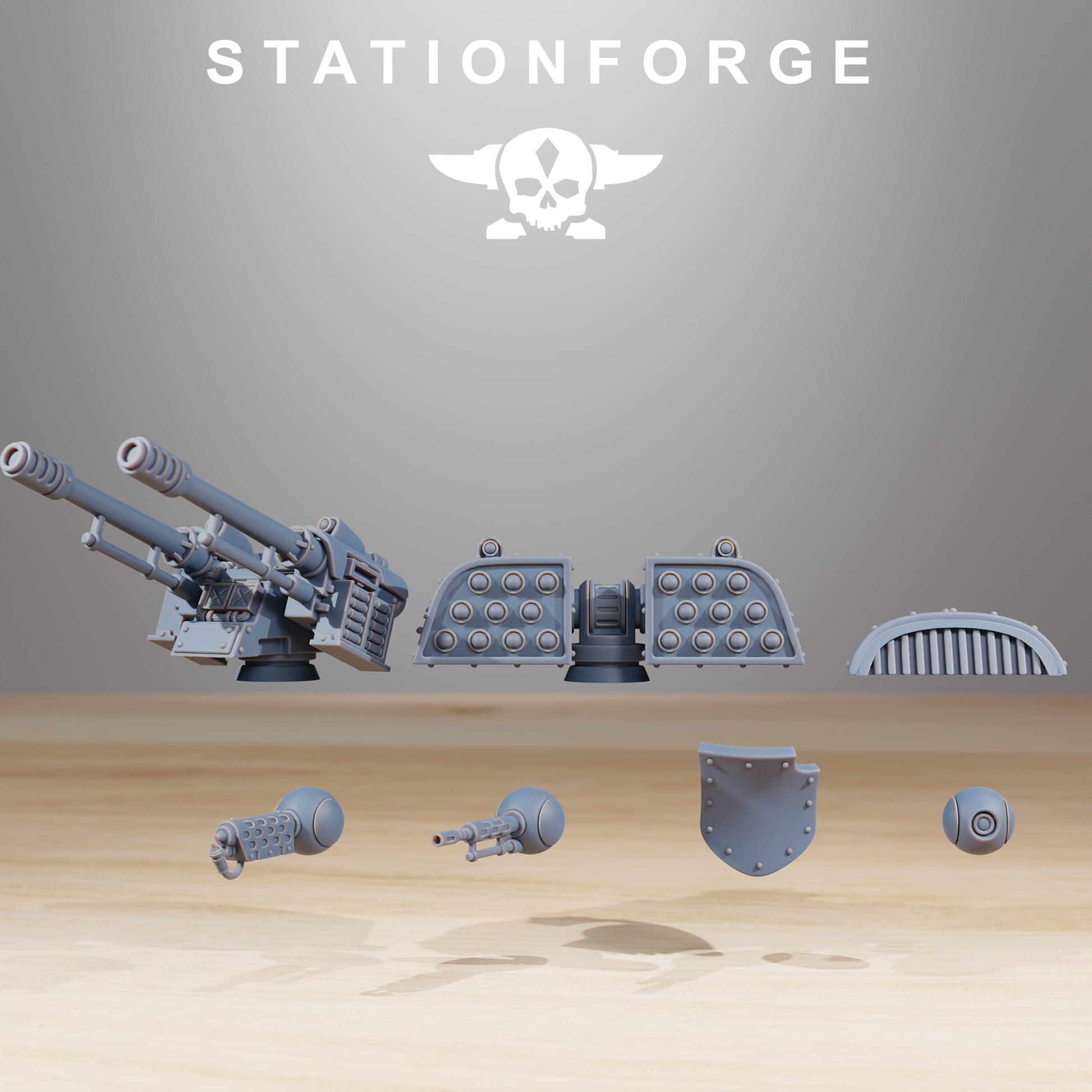 Foto del producto Minis de Tabletop de 28mm Stationforge: Defender MK2