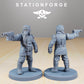 Foto del producto Minis de mesa de 28 mm Stationforge: Avión de combate