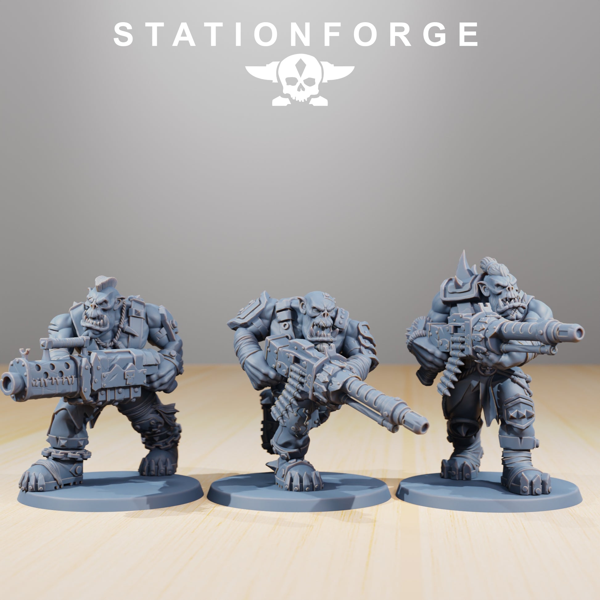 Produktfoto 28mm Tabletop Minis Stationforge: Strappaz