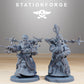 Foto del producto Minis de 28 mm para tabletop Stationforge: Predicadores Forager